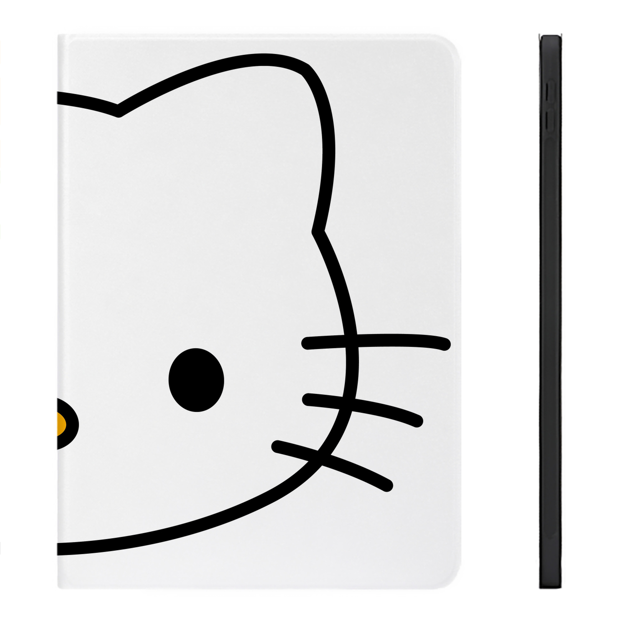 （画像用） Hello Kitty ハローキティ IPadケース ペンホルダー付き ブックスタイルデザイン
